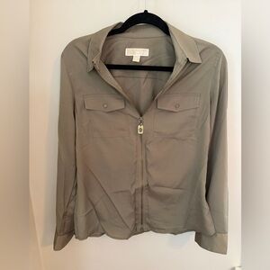 Michael Kors Utility Dog Tag Top